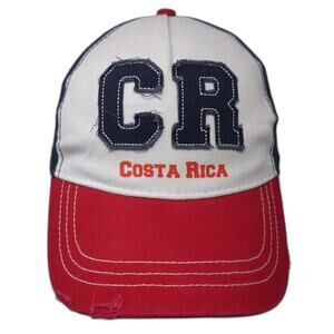 Costa Rica Pura Vida Slideback 5 Panel Cap Multicolor One Size Adjustable Morpho